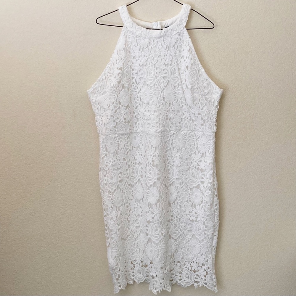 Shein Lace Pattern Dress